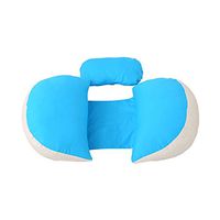 XMGJV U-Shaped Pillow - U-Shaped Multi-Function Crystal Velvet Maternity Pillow to Sleep, Living Room, Bedroom Multi-Functional Breathable Soft U-Shaped Pillow (Size 95X45cm) Sleep aid