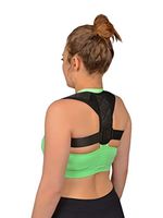 Shoulder, Back and Posture Support for Men and Women | Best Fully Adjustable Support | Provides Lumbar Support | for Lower and Upper Back Pain | Adjustable Size (Thick, Small&Medium)