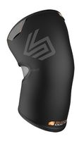 Shock Doctor Knee Compression Sleeve with Closed Patella Coverage (Black, Medium)