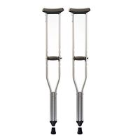 Crutches Canes Medical Underarm Height Adjustable Anti-Skid Sticks, one Pair, Load-Bearing About 270 pounds (Size : A)