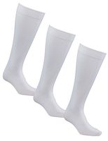 Diabetic Socks for Men by Sugar Free Sox - Maximize Circulation & Comfort - Mens Sock Size 10-13 White OTC 3 Pack
