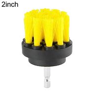 re2chiOngs Household Toilets Plunger,3Pcs/1Pc Power Scrubber Electric Drill Brush Tile Floor Glass Cleaning Tool - 2inch