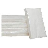 Disposable Tissue Paper Napkins, Fold Paper Towels (17cm x 17.3cm), Soft and Absorbent Hand Napkins For Kitchen, Bathroom, Parties, Weddings, Dinners or Events - Pack of 30 (10 Packs)