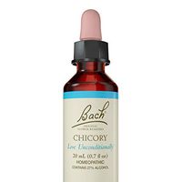 Bach Original Flower Remedy Dropper, 20 ml, Chicory Flower Essence