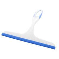 Gnc33Ouhen Shower Window Squeegee Glass Window Wiper Soap Cleaner Squeegee Shower Bathroom Mirror Cleaning Brush Cleaning Brush Wiper Blue