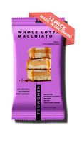 TRUWOMEN Plant Fueled Protein Bars, Whole Lotta Machiatto (12 Count) | Non-GMO, Vegan, Gluten Free, Kosher, Soy Free, Dairy Free, No Sugar Alcohols, Low Sodium, Natural Ingredients | 12g Protein