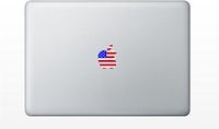 MacBook USA Flag Apple Decal Sticker for Apple MacBook air and pro 11 13 15 17 Models