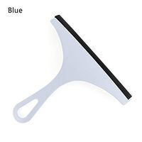 ARRIVEOK Bathroom Table Tile Window Cleaner Glass Wiper Screen Squeegee Scraper Brushes Home Washing(Blue)