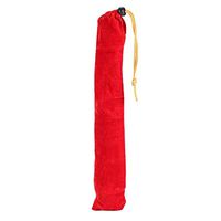Folding Blind Cane, Aluminum Walking Stick with Red Reflective Tape, Handle and Wrist Strap, 50 Inch Length