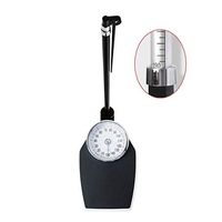 Lcxliga Height and Weight Scale,Professional Mechanical Physician Bathroom Scale,Detachable Height Rod,150kg/330lb (Color : White)