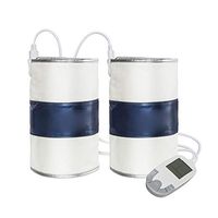 Knee Massager, with Heat Air Massager for Circulation Massage for Arm Leg Head Waist Support Varicose Veins Calves Foot Pain Pregnancy Relax Gifts for Mom Dad,Blue