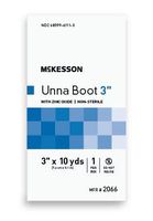 Unna Boot, McKesson, 3 Inch X 10 Yard Cotton Cotton Zinc Oxide NonSterile, 2066 - Sold by: Pack of One