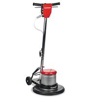 postalproducts SC6030D Sanitaire Floor Machine with 50' Power Cord, Dual Speed, 1.5 hp Commercial Motor, 17", 48" Height, 31" Length, Metal, Red