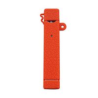 DSC-Mart Silicone Case for JUUL (Upgraded Version), Texture Cover Sleeve Shield Compatible with Juul Pen (Red)