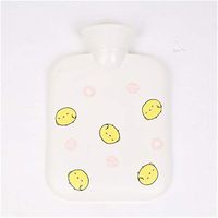 XIANGEN Hot Water Bottle Portable Hands and Feet Cool Warm Bottle Cartoon Pattern Printing Hot Water Bottle Winter Warm Bag Thickened Explosion-Proof 2616.5Cm