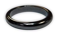 Hangover Ring-Magnetic Hematite Thin Band Ring (10)