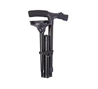 Old People Walking Stick Folding Aluminum Alloy Walking Aid Crutch Multifunctional with Led Lights 84cm-96cm