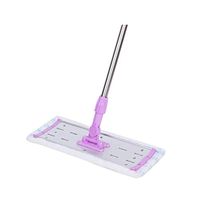 Aluminum Alloy Hook-and-loop Mop Dual-purpose Rotating Mop Absorbent Wood Floor Mop LITING
