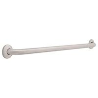 Franklin Brass 5736 1-1/4-Inch x 36-Inch Concealed Mount Safety Bath and Shower Grab Bar, Stainless Steel