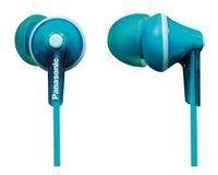 PANASONIC RPHJE123P1Z Stereo Earphones (Turquoise Blue)