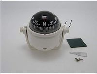 Leyeet Multi-Purpose Sea Marine Bracket Mount Compass Voyager Outside Fits Boat Caravan Truck (Color : White)