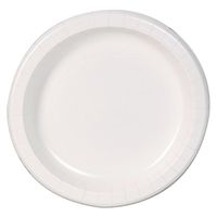 Dixie DBP09W Paper Plates, 8-1/2-Inch, 125/PK, White