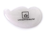 Gua Sha Scraping Massage Tool Jade Set Facial Back Massager for Physical Therapy Reduce Muscle Pain Tendon Scraper Myofascial Release & Breaking Scar Tissue (Circle Shape - for Back/Hands/Arm)