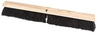 PFERD 89211 Fine Sweeping Broom with Lacquered Hardwood Block, 24" Block Length, 3" Trim Length