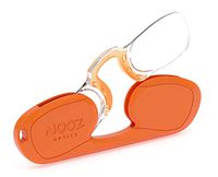 Nooz - Armless Reading Glasses - Orange +2,5 Rectangular - Wherever you go