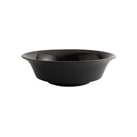 Fruit Bowl Healthy And Environmentally Friendly Non-slip Anti-hot Hand Durable Home Dish Noodle Salad Dessert Tableware 819 (Color : Black)