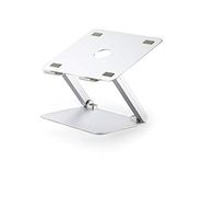 Metal Aluminium Vertical Foldable Height Adjustable Portable Flexible up to 17 inch Laptop Stand Pack of 1