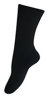 Ladie's Black Diabetic Crew Socks, 3 Pairs size 9 - 11, Made in the USA