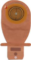 Coloplast Assura One-Piece Wide Outlet Drainable Pouch with Integrated Filter, Pre-Cut Nonconvex Skin Barrier and EasiClose Integrated Closure 1-3/16" Stoma Opening, 530mL, 11-1/2" L, Large, Opaque, Soft Cloth on Front and Back (Box of 10 Each)