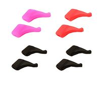 Glasses Ear Hooks 4 Pairs,Comfortable Silicone Non-Slip Holder for Glasses,B