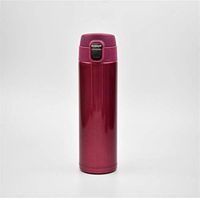 ZHENQ Fashion Travel Cup Tea Coffee Cup Water Vacuum Cup Thermos Stainless Steel Tumbler Hot Cup Travel Drink Bottle (Color : B)