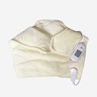 JMung Electric Heat Pads for Pain Relief Neck Shoulder Wrap Machine Washable Reusable Heat Therapy Pack Stress Relief,White