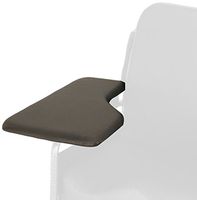 Lacura Flip-Up Half Tray, Slide-On Tray for Right Side, Padded Lap Tray for Wheelchairs, Flips Up for Easy Transfer of Wheelchair Users, Tray with Foam Pad for Comfort & Wood Base for Sturdy Support