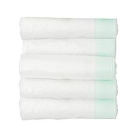 farawamu Potty Chair Bag, 50Pcs/5 Rolls Disposable Baby Kids Potty Chair Bag Drawstring Toilet Liner Pouch Clear