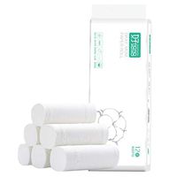 Toilet Paper Ultra Strong, 12 Rolls, 4-Ply Soft Ultra Professional White Toilet Paper,Value Size Advanced Bath Tissue Rolls, Silky & Smooth Soft Home Kitchen Toilet Tissue (12 Rolls)