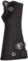 EXOS 312-52-1111 Short Arm Fracture Brace, Open Thumb, Right, Medium, Black