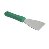 Malish 3550 Green Handle Stainless Steel Scraper