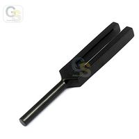 G.S 1 Piece Tuning Fork Black Color C2048 Chakra Chiropractic Instruments Best Quality