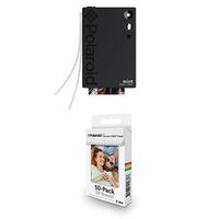 Polaroid Mint Instant Print Digital Camera (Black) with Polaroid 2x3ʺ Premium Zink Zero Photo Paper 50-Pack