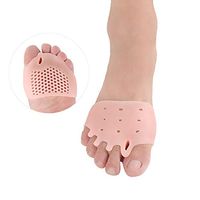 PHYZGHN 1Pair Toe Separator Valgus Corrector 5 Hole Bunion Orthotics Protector Bones Overlapping Pedicure
