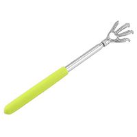 Majoxin Compact Telescopic Claw Stainless Steel Massager Back Scratcher 22-58cm Adjustable Back Scratching Massage Hand Claw