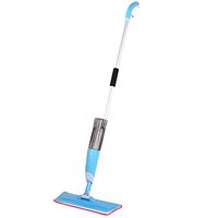 Spray Mop for Floor Cleaning CXhome Microfiber Mop for Tile Floors, 13.0 x 3.9 x 49.6 Inches(Blue)