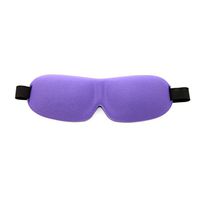 Fullfun 3D Glasses Shaped Eye Mask. Comfortable Memory Sponge Sleep Mask, No Pressure on The Eyes (C)