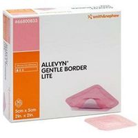 McKesson ALLEVYN Gentle Border Lite by Smith & Nephew 2" X 2" 10 Each / box