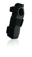 Florida Orthopedics Prolite Airflow 8" Wrist Splint Black, Right/Large-X-Large