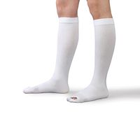 Therafirm Anti-Embolism Open-Toe Knee Highs with Mild (18mmHg) Compression - 2X-Large - White